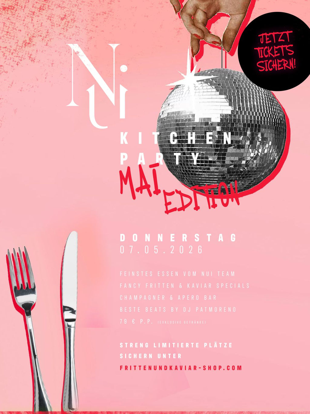 KITCHENPARTY VOL.2 /  07.05.26 / 19 Uhr !!! Im Nui im Goldenen Fässle !!!