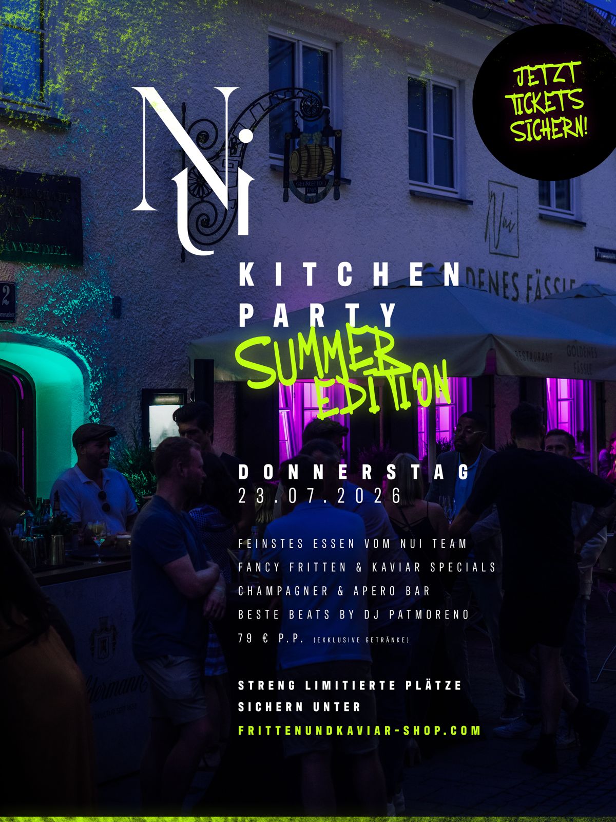 KITCHENPARTY VOL.4 /  23.07.26 / 19 Uhr !!! Im Nui im Goldenen Fässle !!!